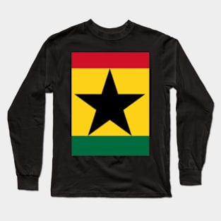 Ghana flag Long Sleeve T-Shirt